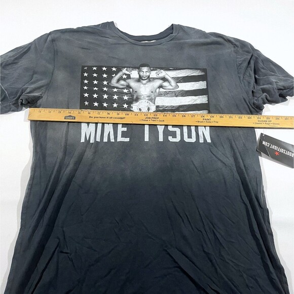 Roots of Fight Bloodlines Iron Mike Tyson Crew Graphic Print Tee T-shirt 3XL NWT - Picture 4 of 8